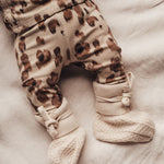 baje studio nevada legging meisjes beige bloemen