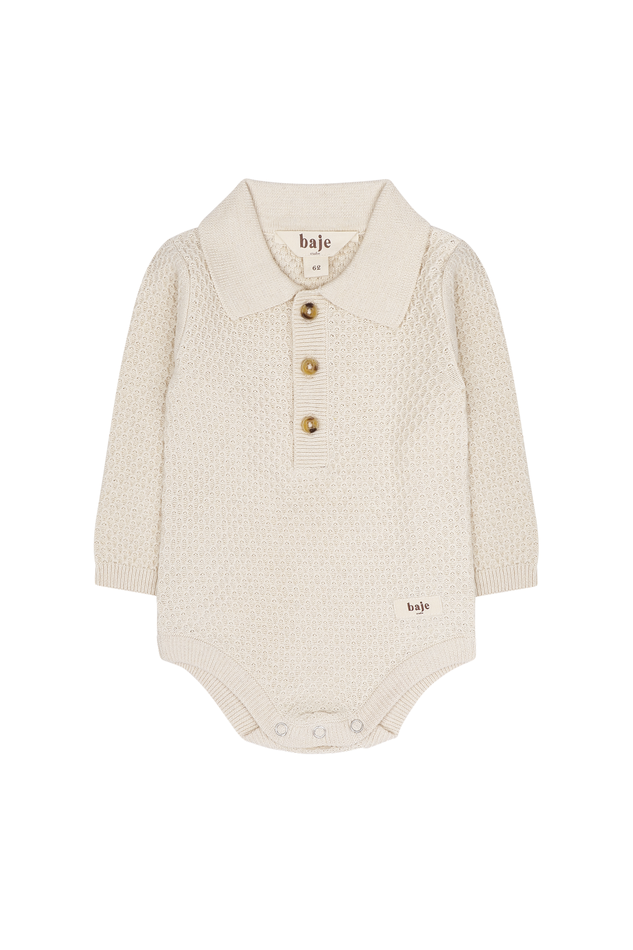 baje studio romper zalain off white unisex