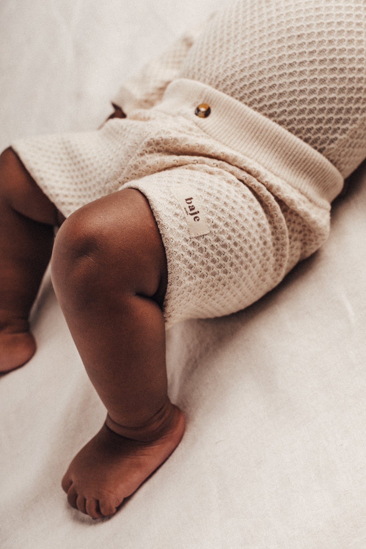 baje studio uriz korte broek jongens beige