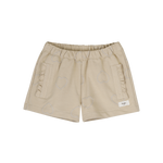 baje studio vay short hartjesprint meisjes beige 